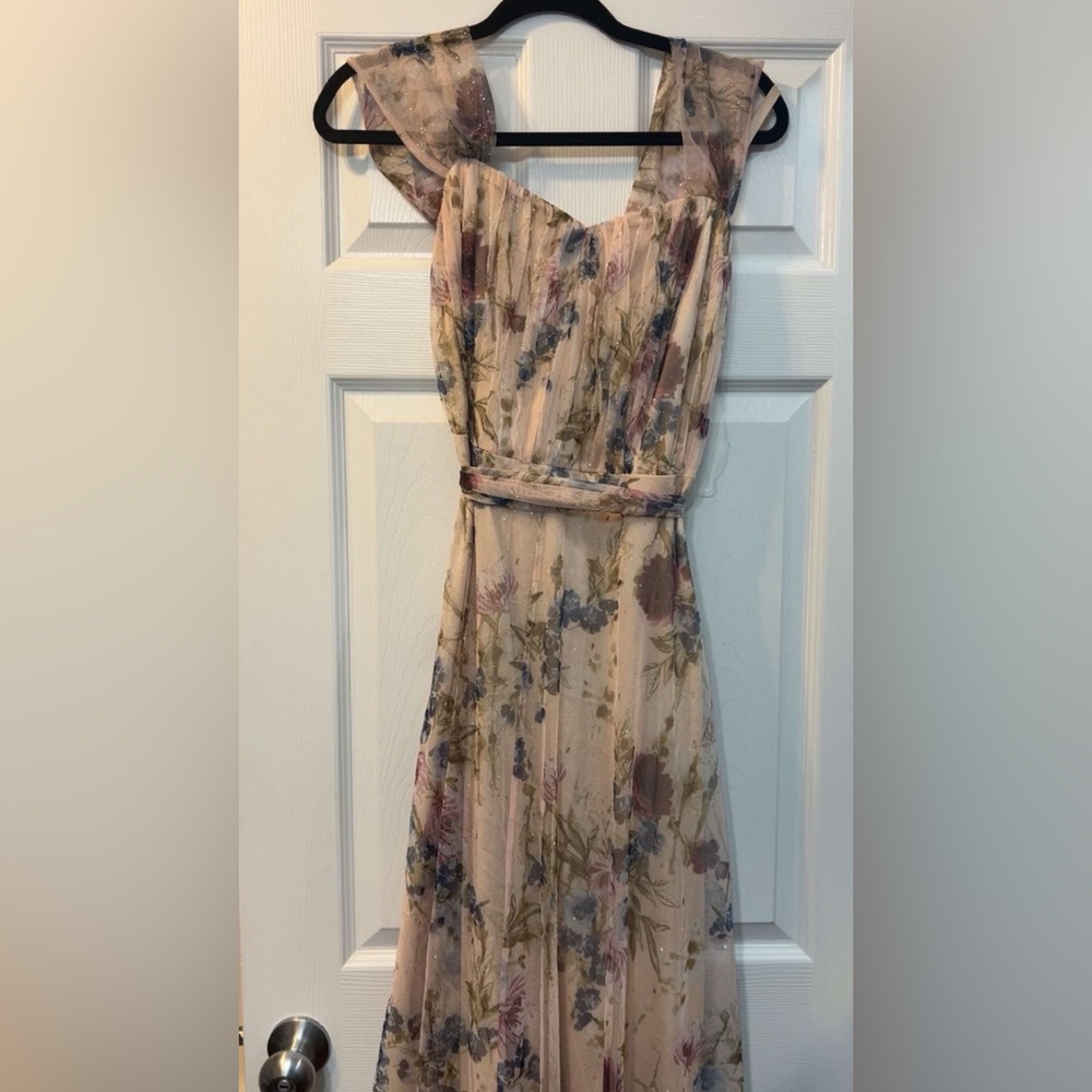 Floral Chiffon Women Dress